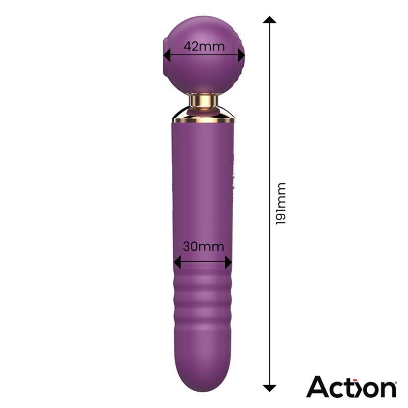 ACTION Arion Masajeador con Succión, Thrusting y Pulsación