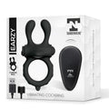 TARDENOCHE Earzy Anillo Vibrador con Control Remoto USB Magnético Silicona