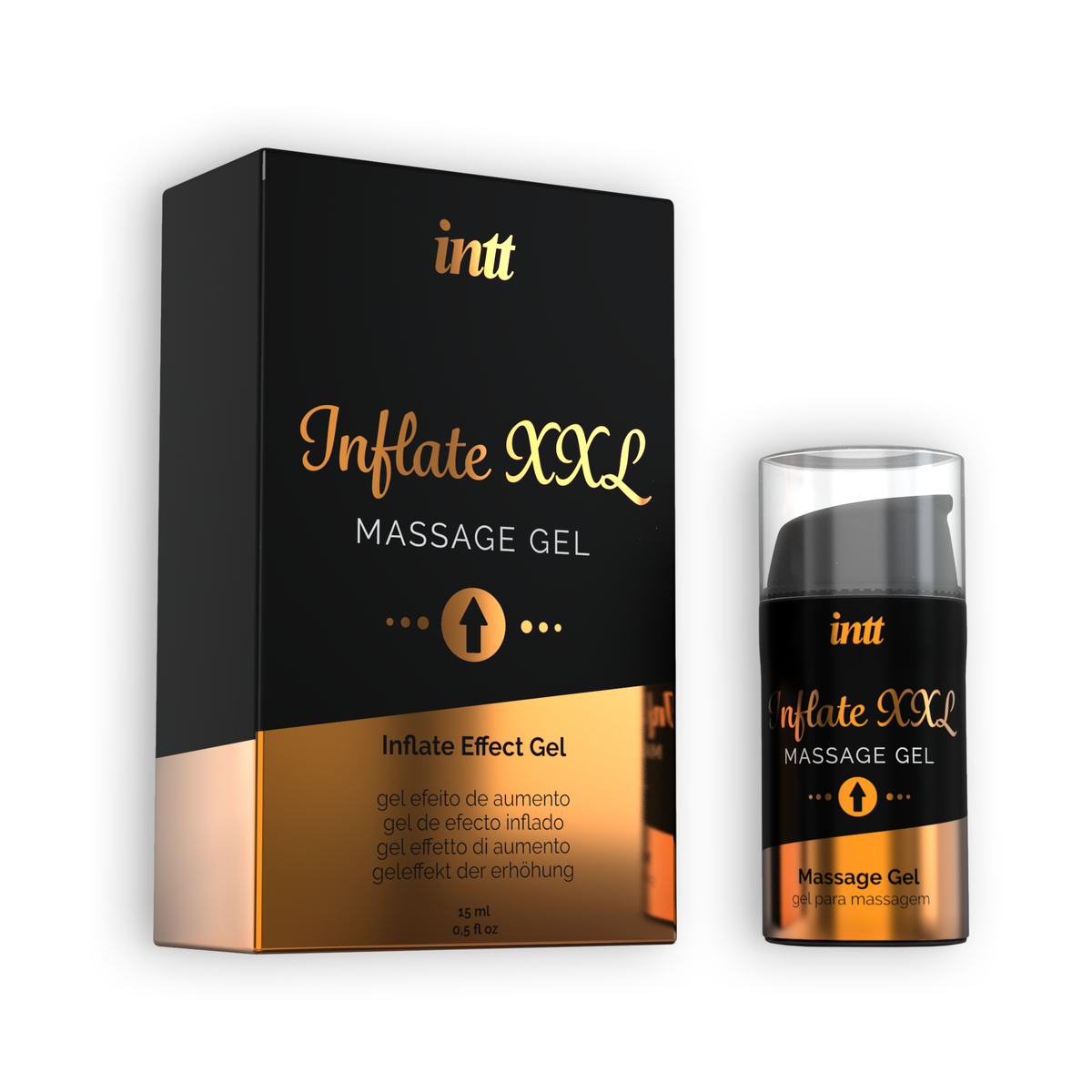 Gel Potenciador de la Ereccion Inflate XXL 15 ml INTT