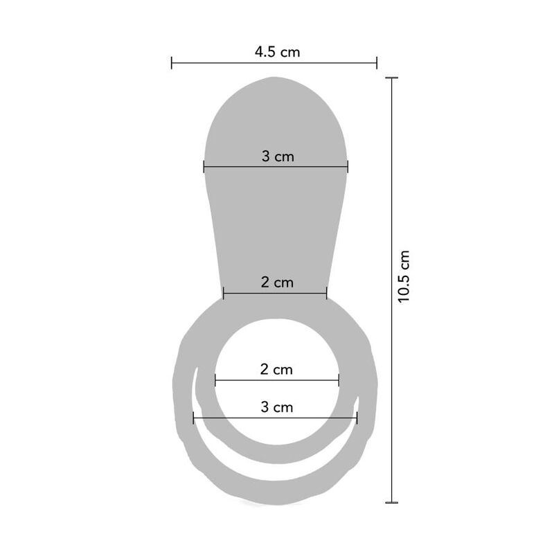 XOCOON – ANILLO VIBRADOR PARA PAREJAS VERDE D-234621