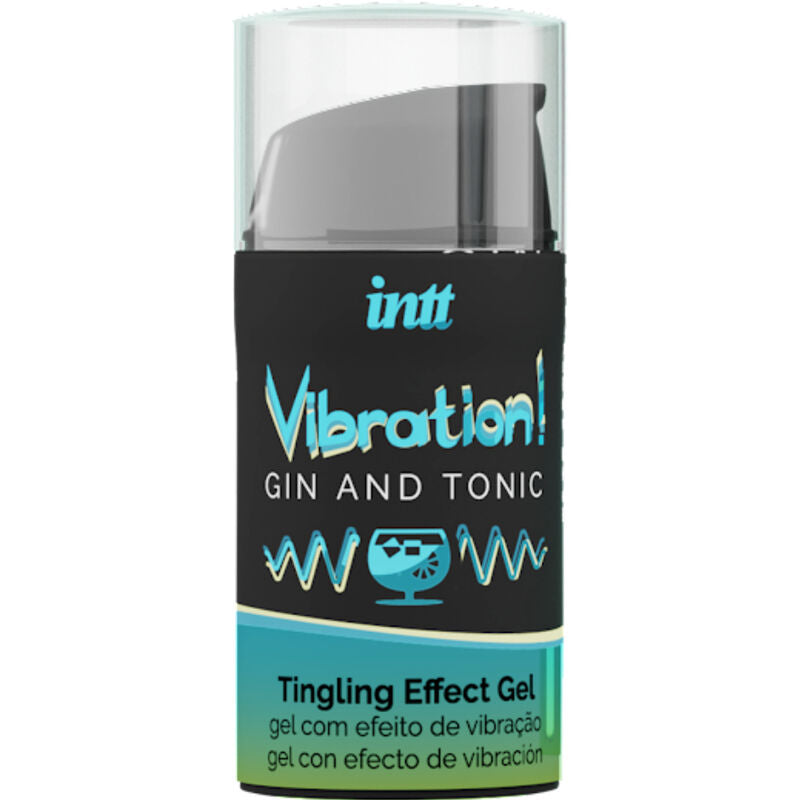 Gel estimulante efecto calor y vibración INTT 15 ml