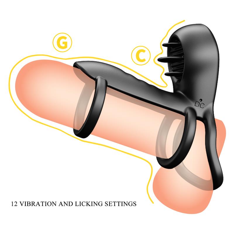 PRETTYLOVE Jammy Anillo Triple con Vibración USB