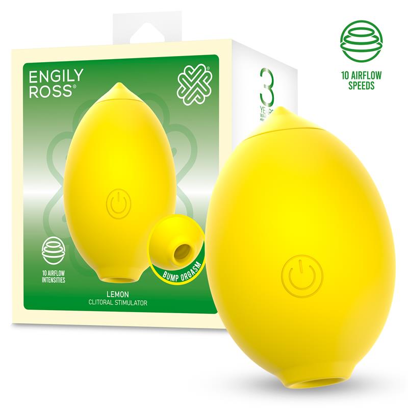 ENGILY ROSS Lemon Estimulador de Clítoris con Succión