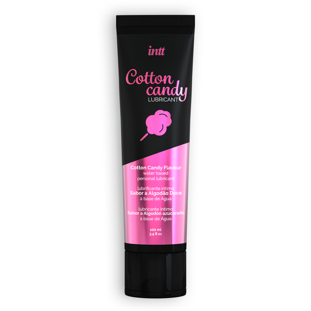 INTT LUBRICANTE A BASE DE AGUA SABOR CANNABIS Y ALGODON DE AZUCAR 100 ML