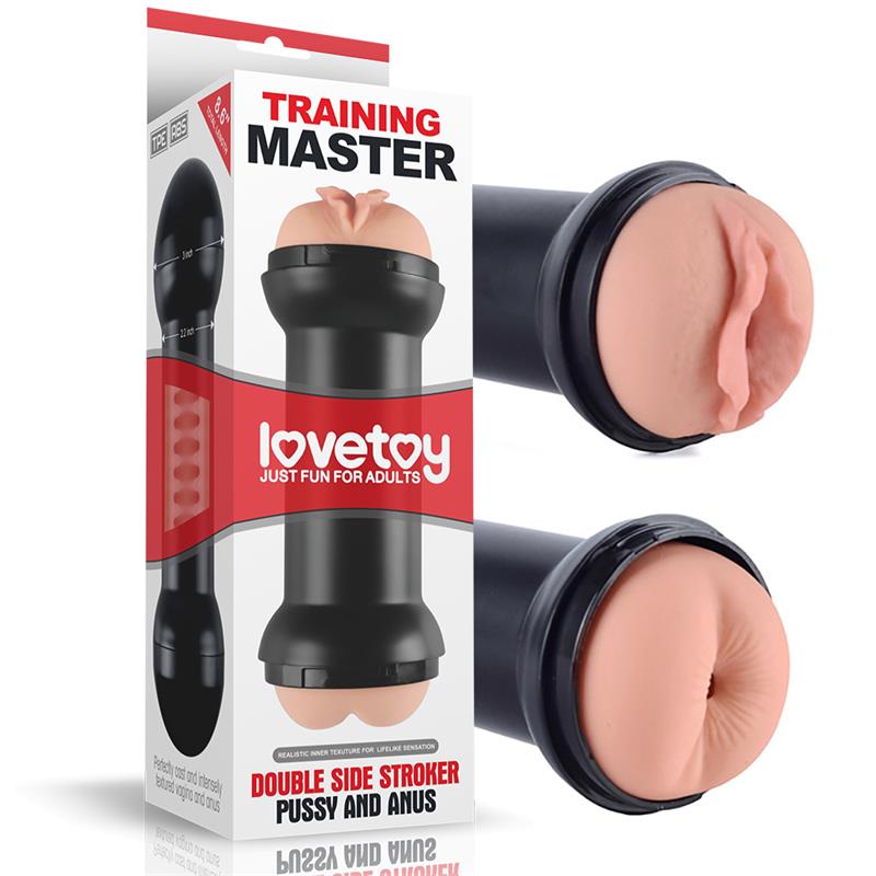 LOVETOY Masturbador Doble Training Vagina y Ano