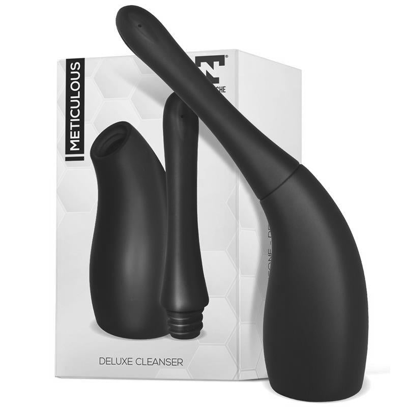 TARDENOCHE Meticulous Ducha Anal Deluxe Silicona Negro