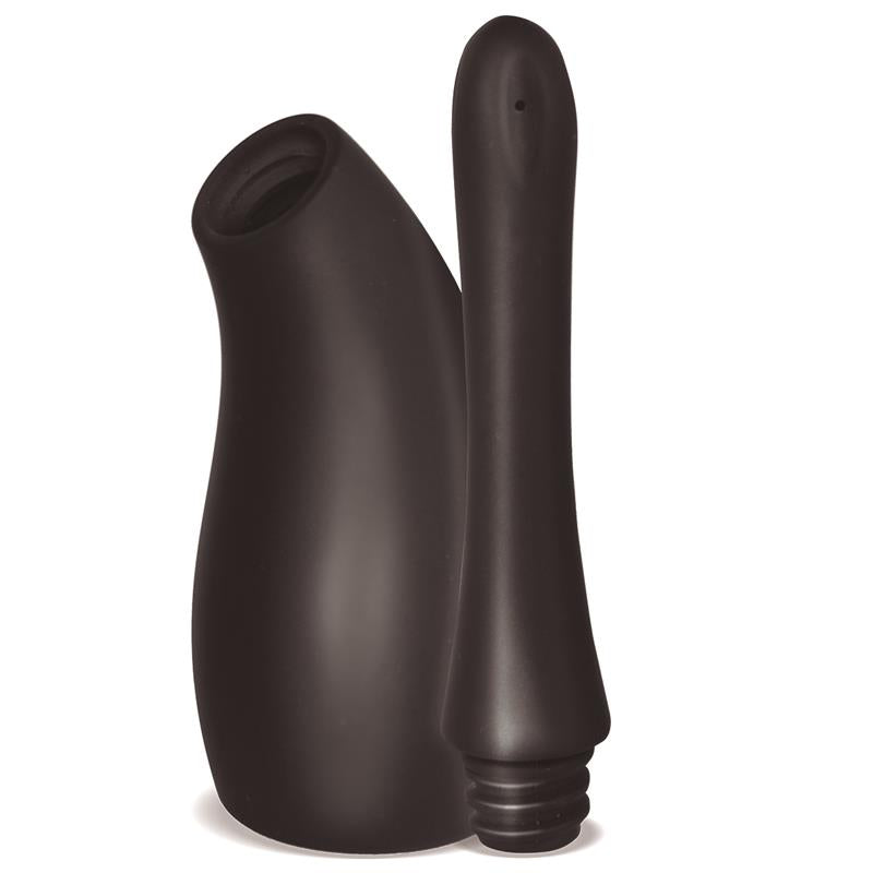 TARDENOCHE Meticulous Ducha Anal Deluxe Silicona Negro