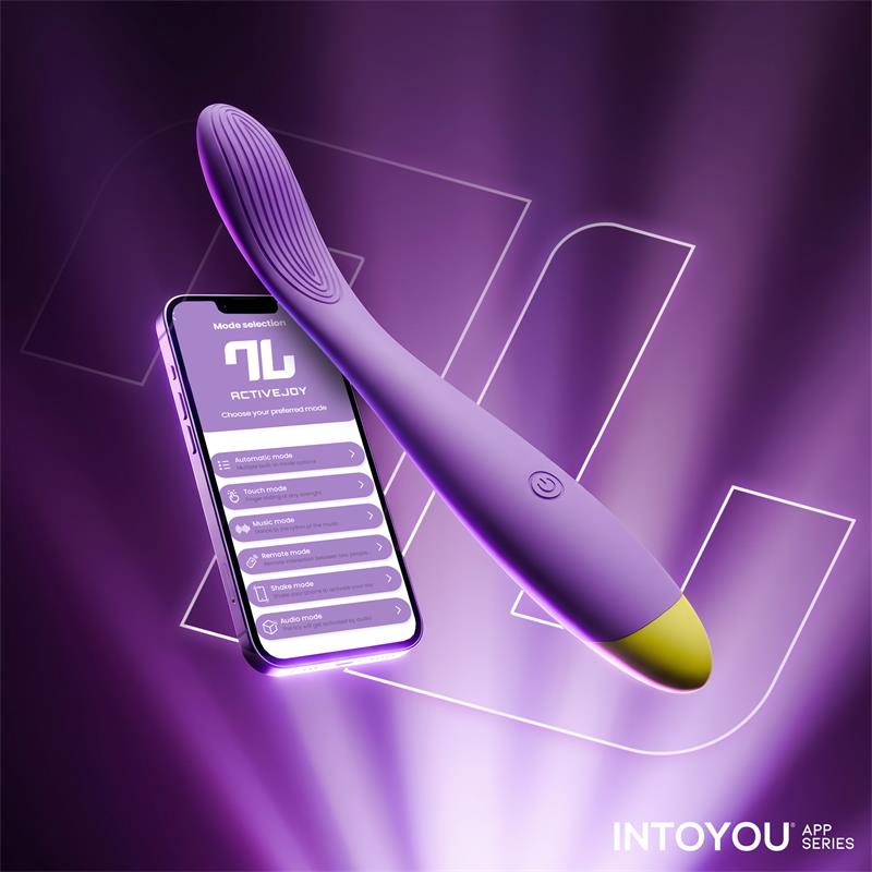 INTOYOU APP SERIES Neya Vibrador Punto G con APP Púrpura