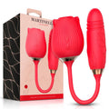 MARTINELLA Rosa con Succión con huevo con Thrusting USB