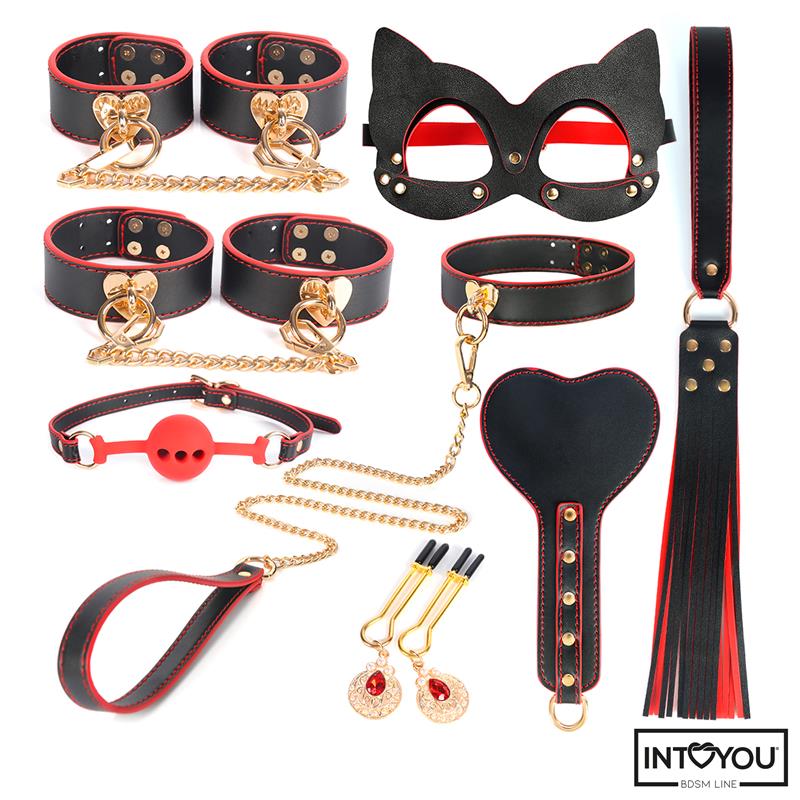 INTOYOU BDSM LINE Set de Bondage 8 Pz