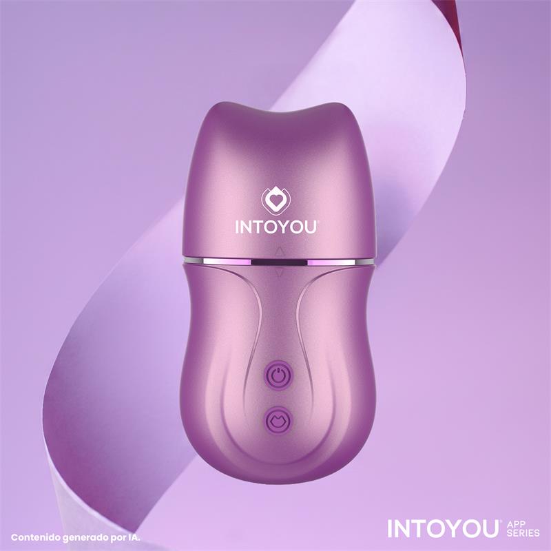 INTOYOU APP SERIES Suvi Estimulador con Licking Biting Succión y Vibración USB-C con APP