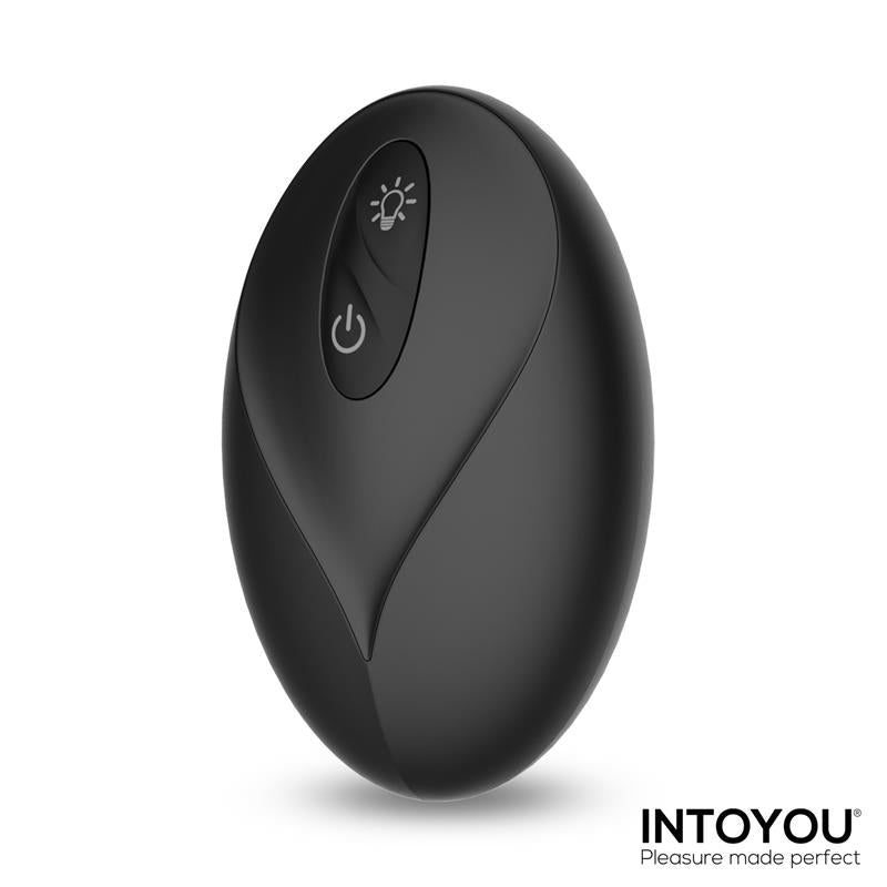 INTOYOU Tainy Plug Anal con Thrusting y Luces Led con Control Remoto