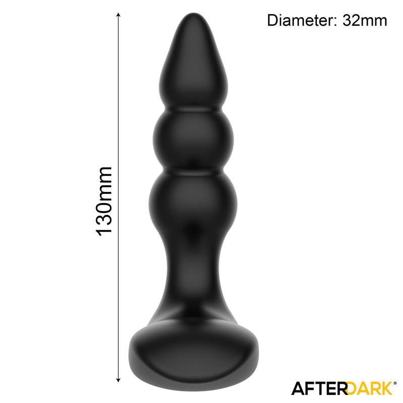 AFTERDARK Tayron Masajeador Prostático con Vibración y Control Remoto