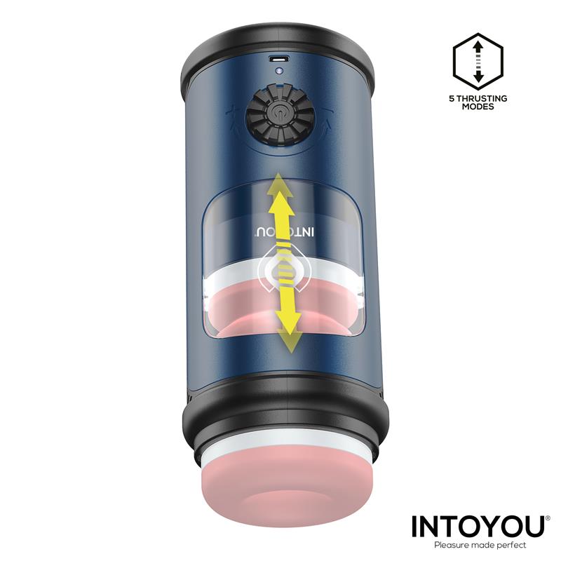 INTOYOU Tenkro Masturbador con Thrusting y Calor USB-C