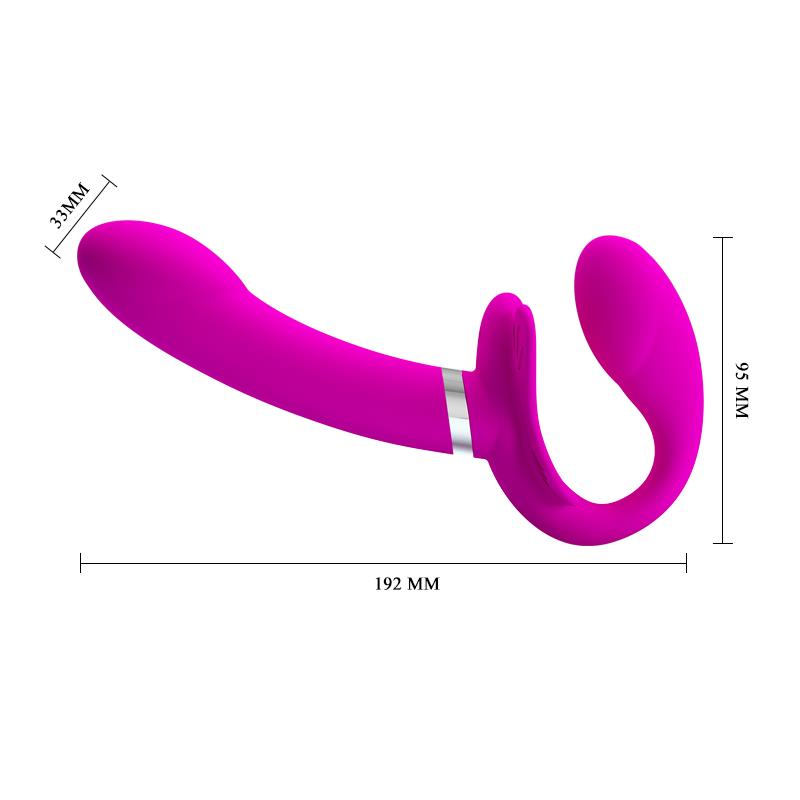 PRETTYLOVE Valerie Vibrador para Parejas sin Arnés USB