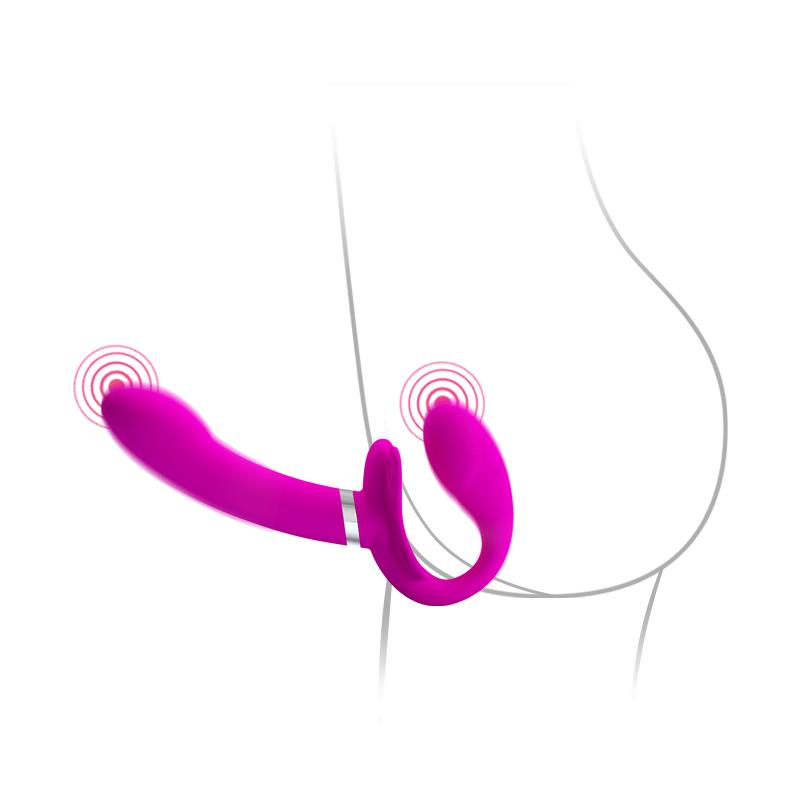 PRETTYLOVE Valerie Vibrador para Parejas sin Arnés USB