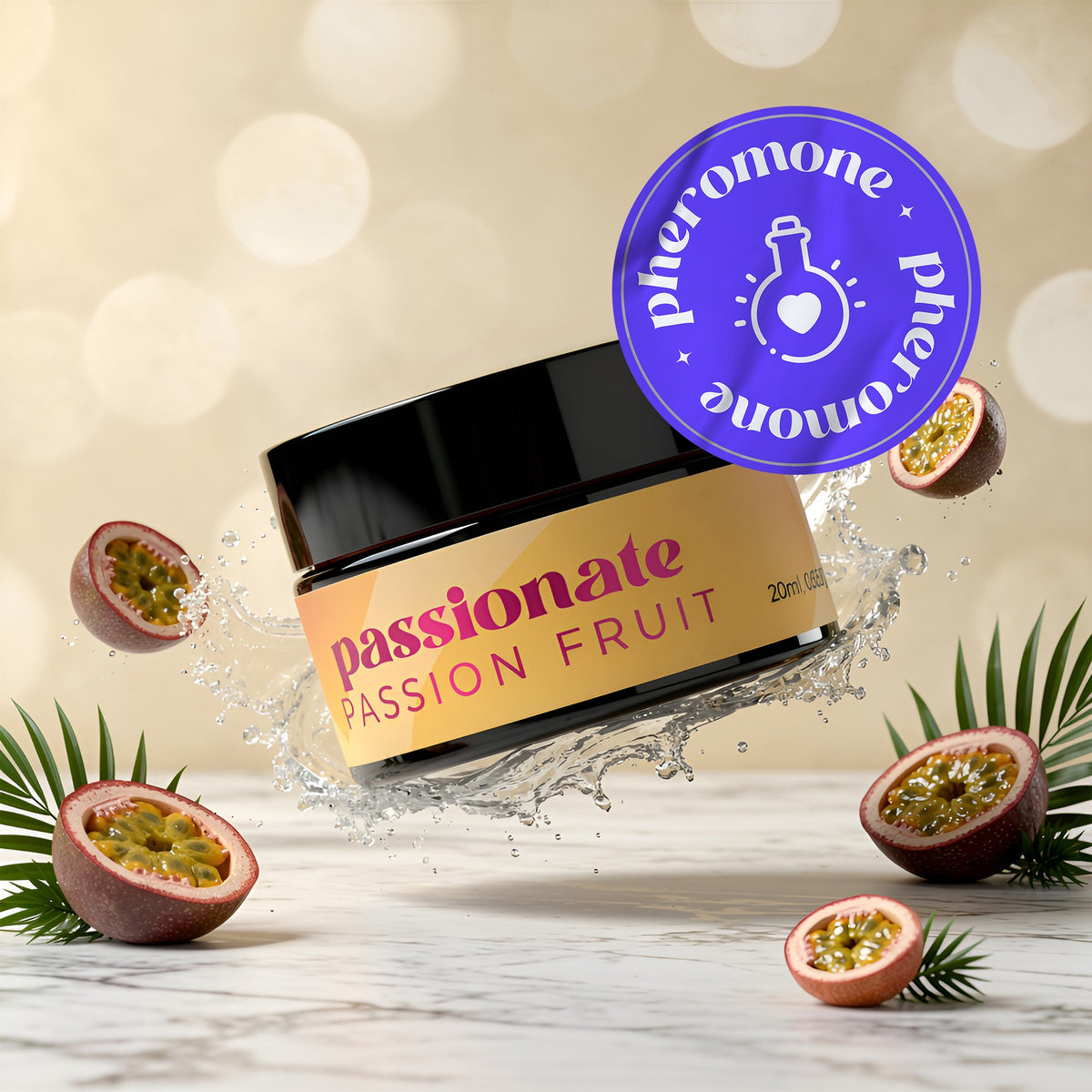 Vela de Masaje con Feromonas CRUSHIOUS