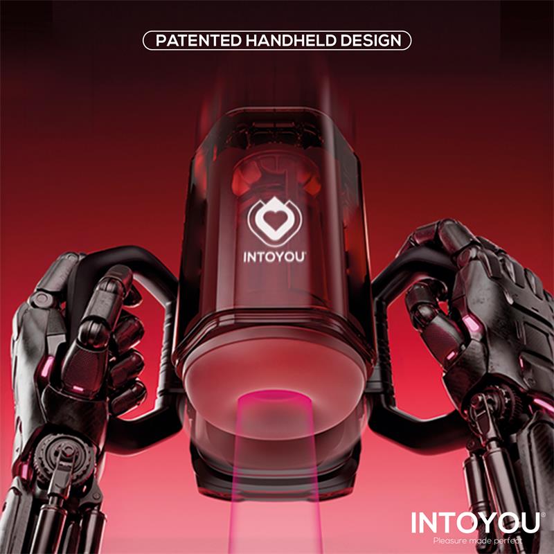 INTOYOU Vexor 3 in 1 Masturbador Masculino Succion Empuje y Vibración USB-C