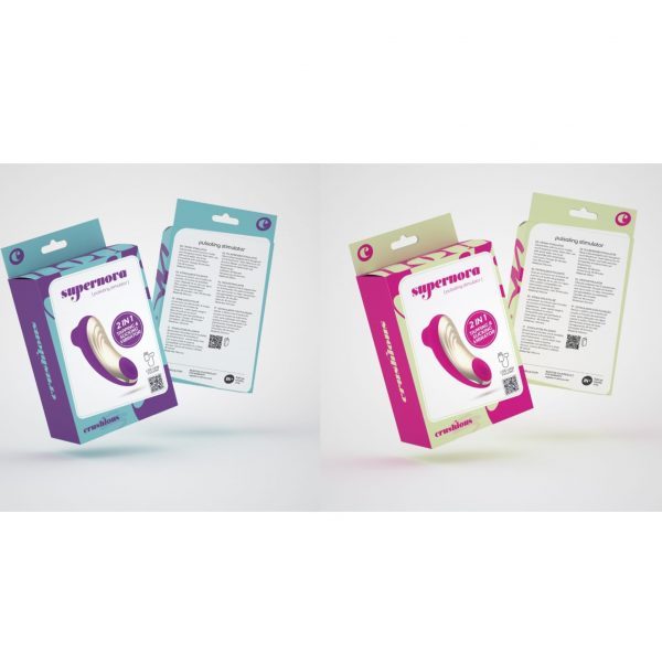 ESTIMULADOR PARA CLITÓRIS SUPERNOVA CRUSHIOUS MORADO