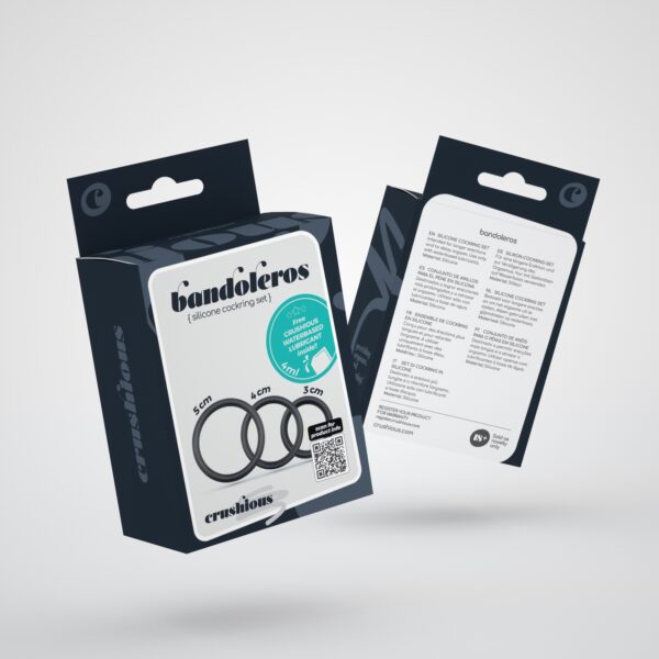 SET DE ANILLOS PARA EL PENE BANDOLEROS | MANTIENE ERECCIONES MÁS FIRMES Y DURADERAS