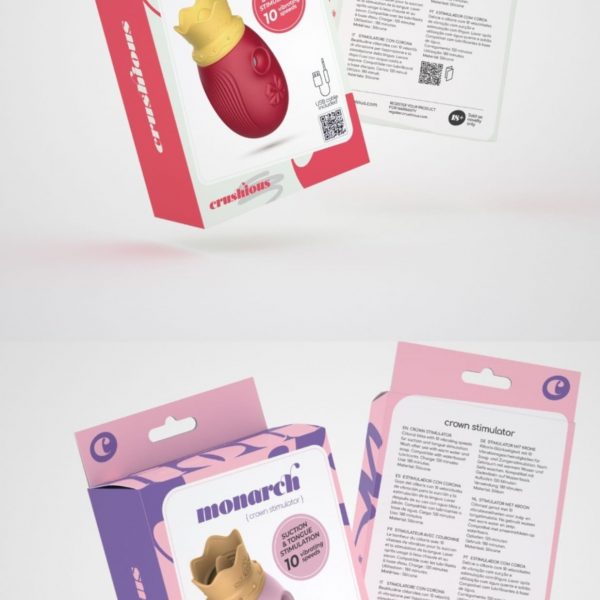 ESTIMULADOR CLITORIANO MONARCH CRUSHIOUS