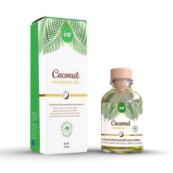 INTT GEL DE MASAJE COCO 100% VEGANO BESABLE 30 ML