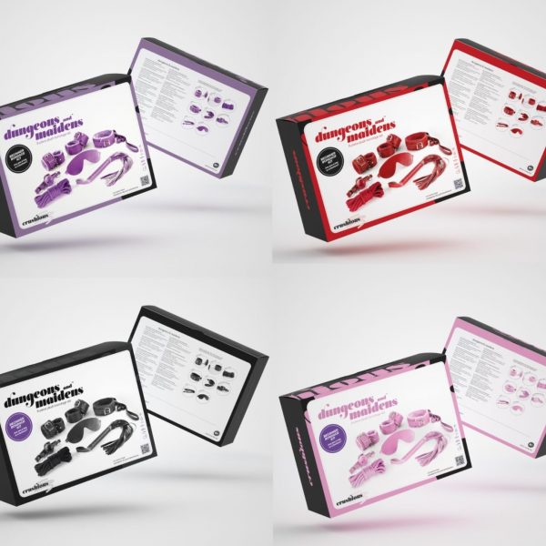 KIT BONDAGE COMPLETO Dungeons & Maidens – IDEAL PARA PRINCIPIANTES Y AMANTES DEL BDSM CRUSHIOUS