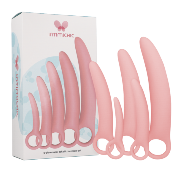INTIMICHIC - DILATADOR DE SILICONA SET DE 5 PIEZAS D-227216