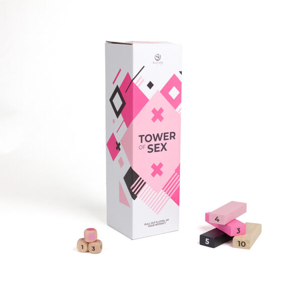 JUEGO DE MADERA TOWER OF SEX (ES/EN/DE/FR/NL/PT/IT/PL)