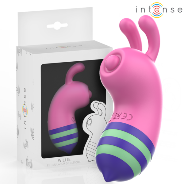 INTENSE - WILLIE STIMULATOR BEE PINK/GREEN D-241954