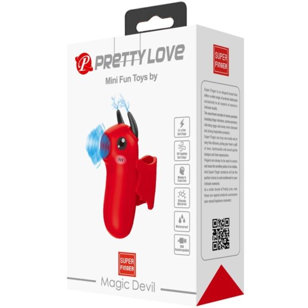 ESTIMULATOR SUCCIONADOR CLITORIS PRETTY LOVE - MINI JUGUETES DIVERTIDOS DE MAGIC DEVIL  D-239947