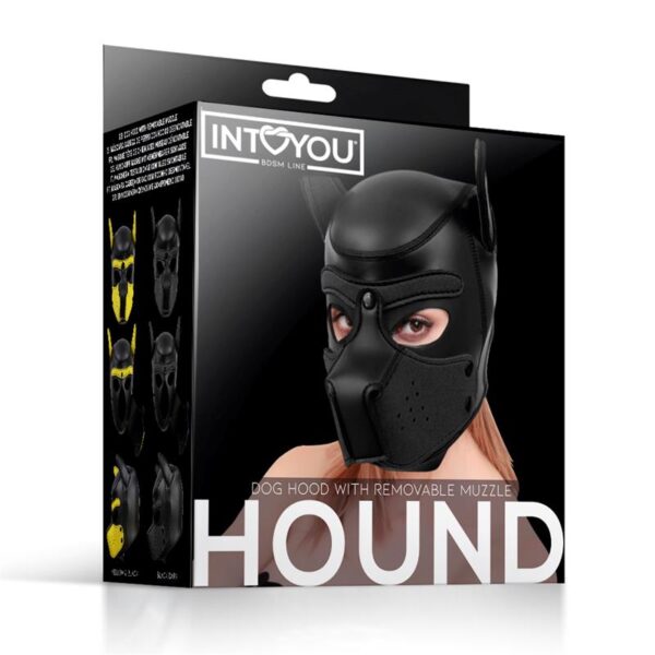 MÁSCARA HOUND INTOYOU BDSM LINE – DESPIERTA TU LADO FETICHISTA