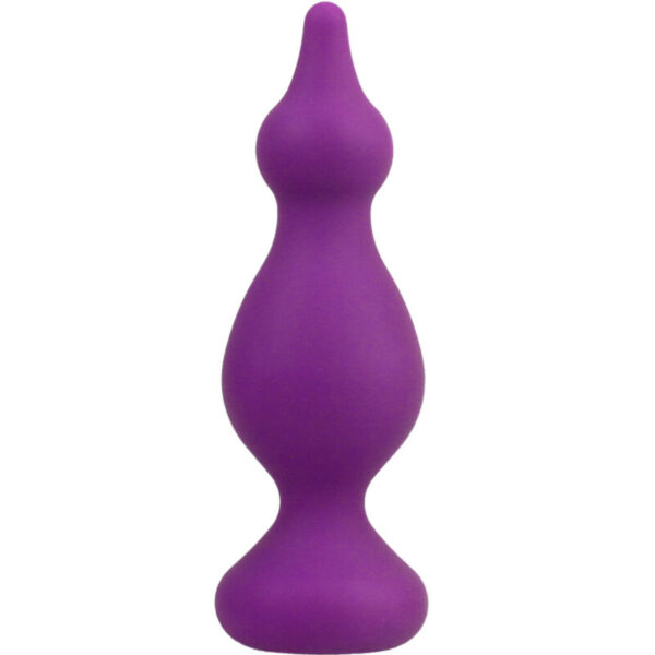 ADRIEN LASTIC - AMUSE ANAL PLUG VIOLET SILICONE SILICONE SILICONE SILICONE SIZE M