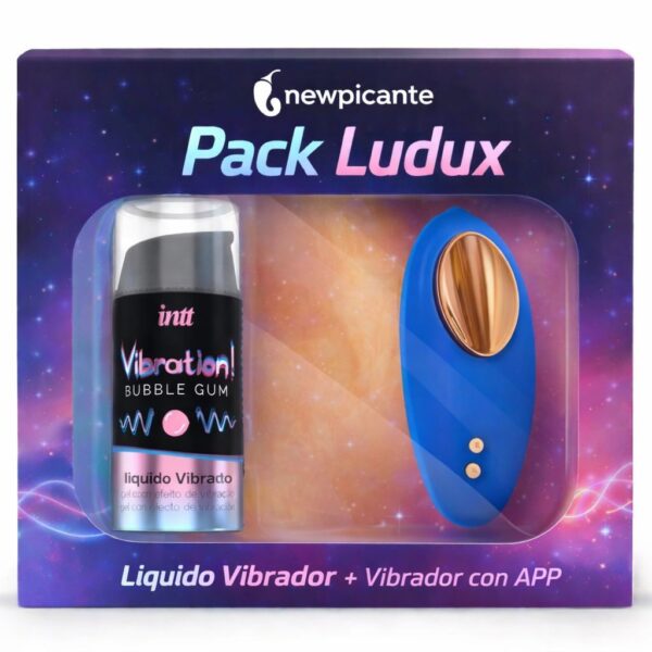 PACK LUDUX LIQUIDO VIDRADOR MAS VIBRADOR APP