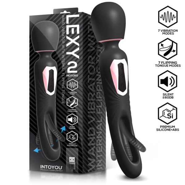INTOYOU Lexy Masajeador con Lengua Interna y Flipping