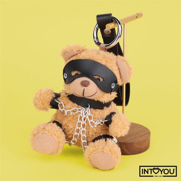 INTOYOU BDSM LINE Bubu Llavero de Osito BDSM con Cadenas